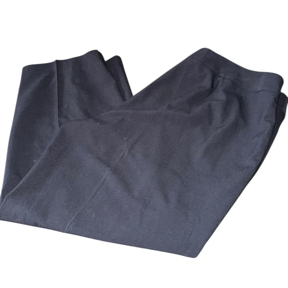 Calvin Klein Womens Black Dress Pants 18W Stretch Career Work Office Slacks‎